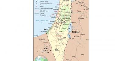 Kaart van israel lughawens